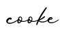 单词cooke书写