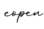 单词copen书写