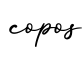 单词copos书写