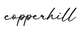 单词copperhill书写