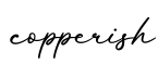 单词copperish书写