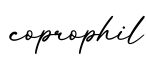 单词coprophil书写