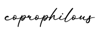 单词coprophilous书写