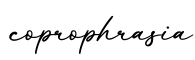 单词coprophrasia书写