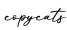 单词copycats书写