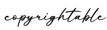 单词copyrightable书写