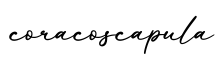 单词coracoscapula书写