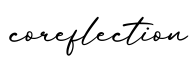 单词coreflection书写