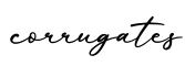 单词corrugates书写