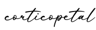 单词corticopetal书写