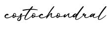 单词costochondral书写