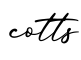 单词cotts书写