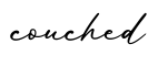 单词couched书写