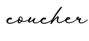 单词coucher书写