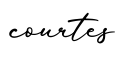 单词courtes书写