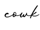 单词cowk书写