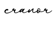 单词cranor书写