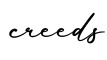 单词creeds书写