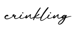 单词crinkling书写