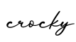 单词crocky书写