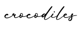 单词crocodiles书写