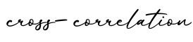 单词cross-correlation书写