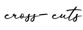 单词cross-cuts书写