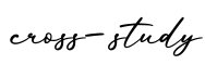 单词cross-study书写