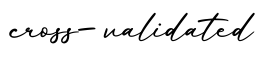 单词cross-validated书写