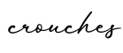 单词crouches书写