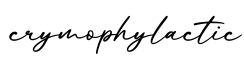 单词crymophylactic书写