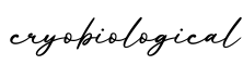 单词cryobiological书写
