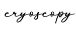 单词cryoscopy书写