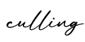 单词culling书写