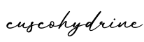 单词cuscohydrine书写