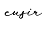 单词cusir书写