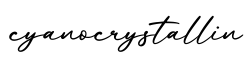 单词cyanocrystallin书写
