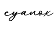 单词cyanox书写
