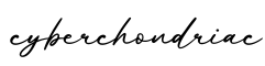 单词cyberchondriac书写