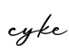 单词cyke书写