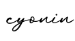单词cyonin书写