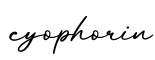 单词cyophorin书写