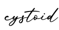单词cystoid书写