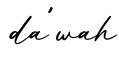 单词da'wah书写