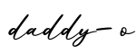 单词daddy-o书写