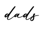单词dads书写