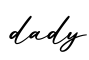 单词dady书写