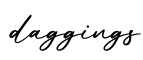 单词daggings书写