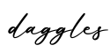 单词daggles书写