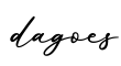 单词dagoes书写